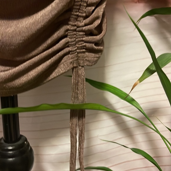 💥New Junior’s Almost Famous Evening Dress in Large w  in color Mink - Picture 7 of 10